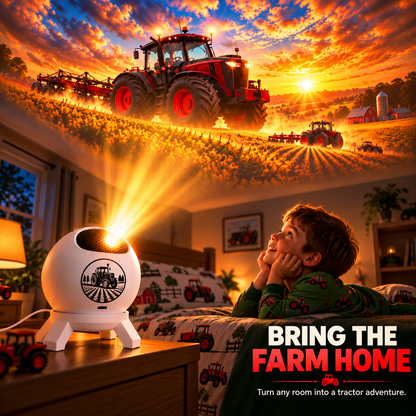 🚜 Tractor Dream Projector ✨ Bring the Farm Adventure Home