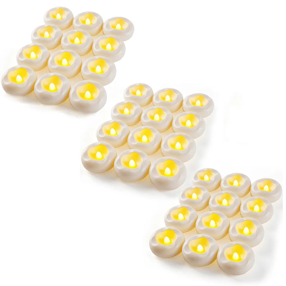 Floating LED Candles 🕯️ – Water-Activated Flameless Lights for Special Occasions
