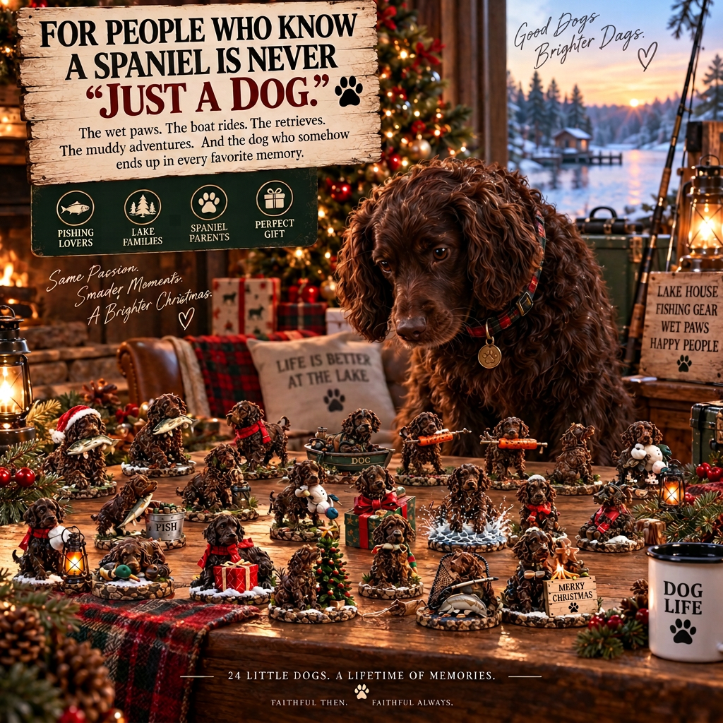🎣🐾24 Days of Brown Spaniel Life – A Fishing Companion Christmas Collection