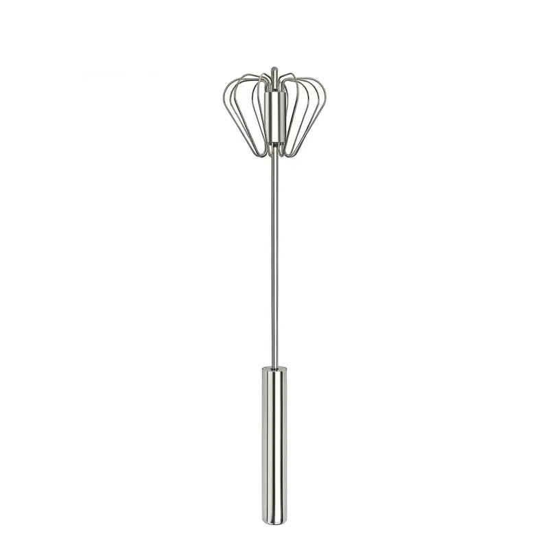⚡ Stainless Steel Hand-Push Whisk – Effortless Mixing in Seconds! 🍳