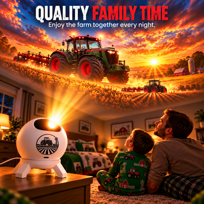 🚜 Tractor Dream Projector ✨ Bring the Farm Adventure Home
