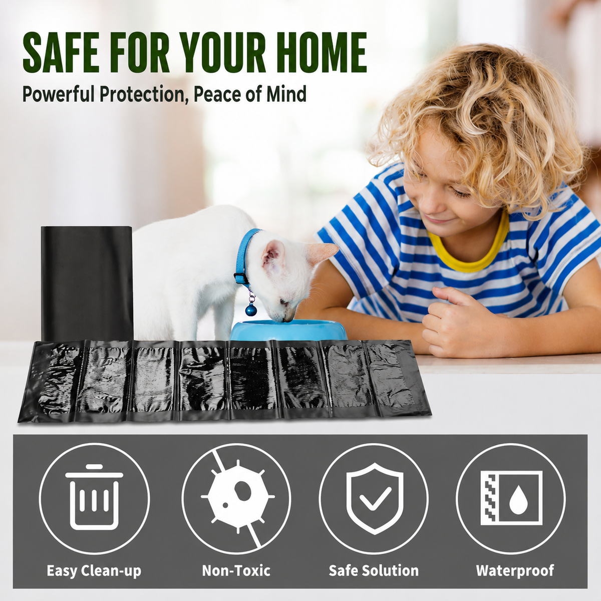 🐭 Super Sticky Mouse Trap Pad – Extra-Strong Large Glue Board for Home Rodent Control