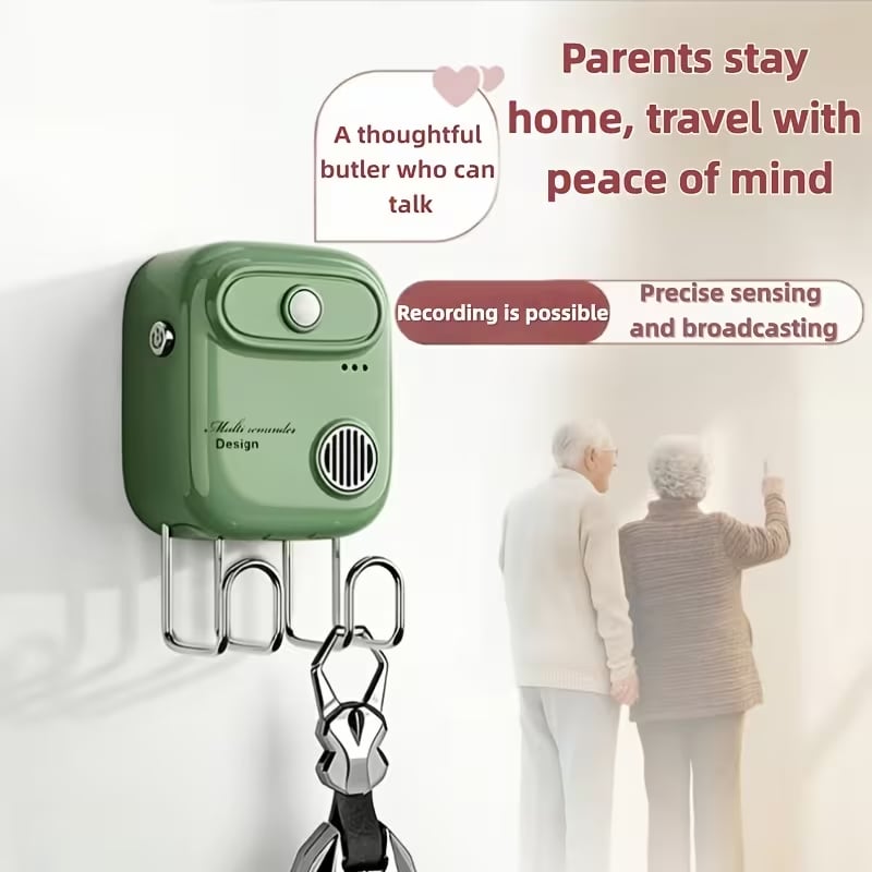 🚪 Smart Voice Doorway Reminder – Motion-Activated Custom Message Sensor