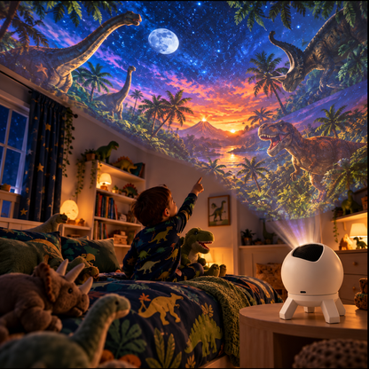 🦖✨ Dino Adventure Projector Lamp™