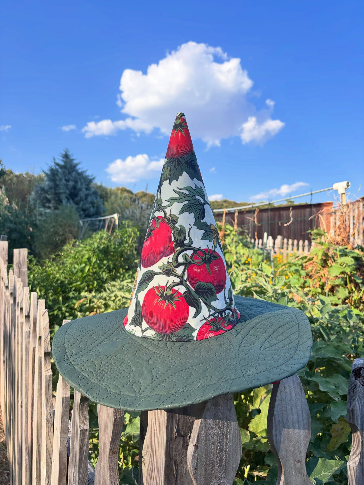 🔥Last Day 49% OFF - The Quilted Witch Hat | Handcrafted Folk Art Hat
