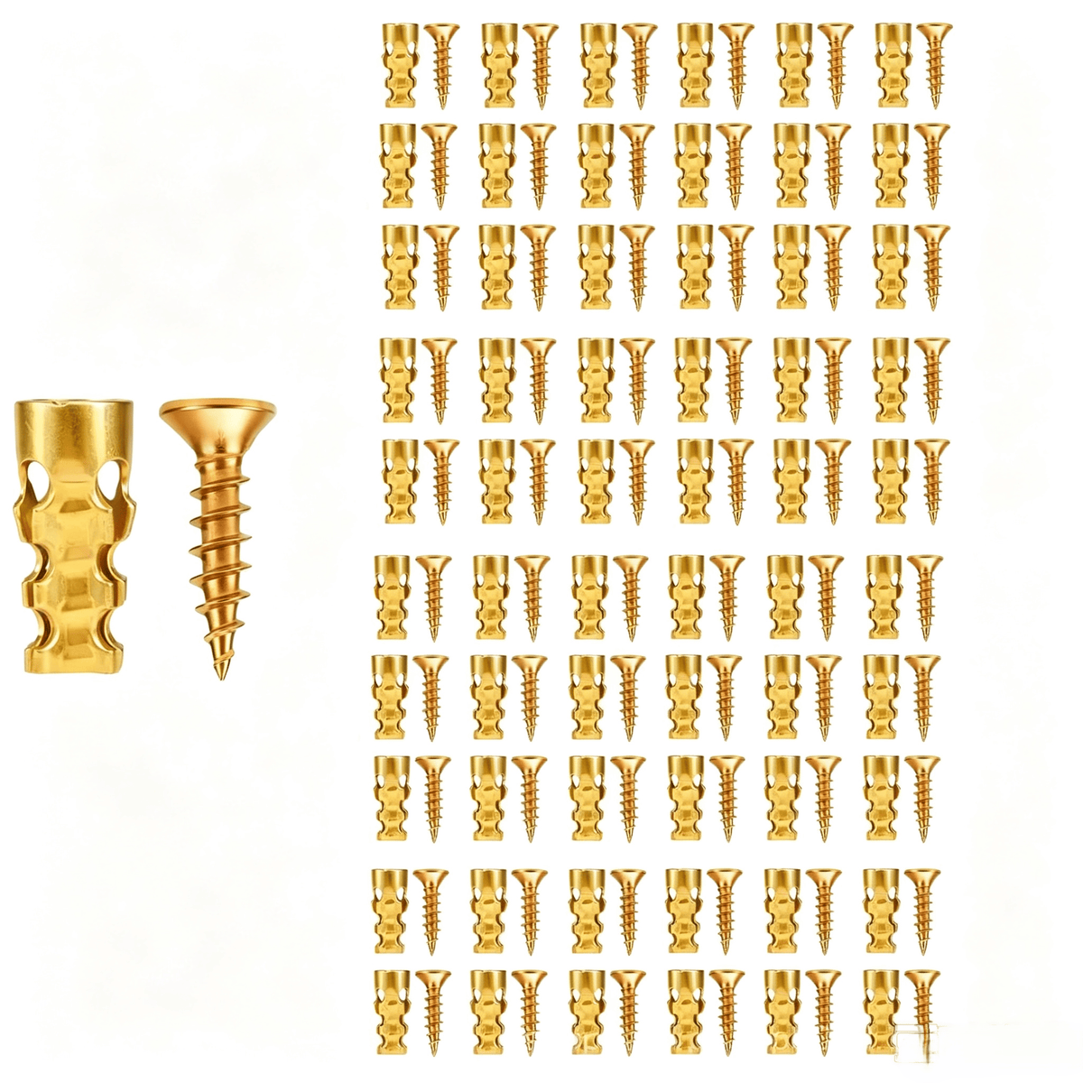 6x14mm Expansion Screw Set (Pack of 30 / Pack of 60)