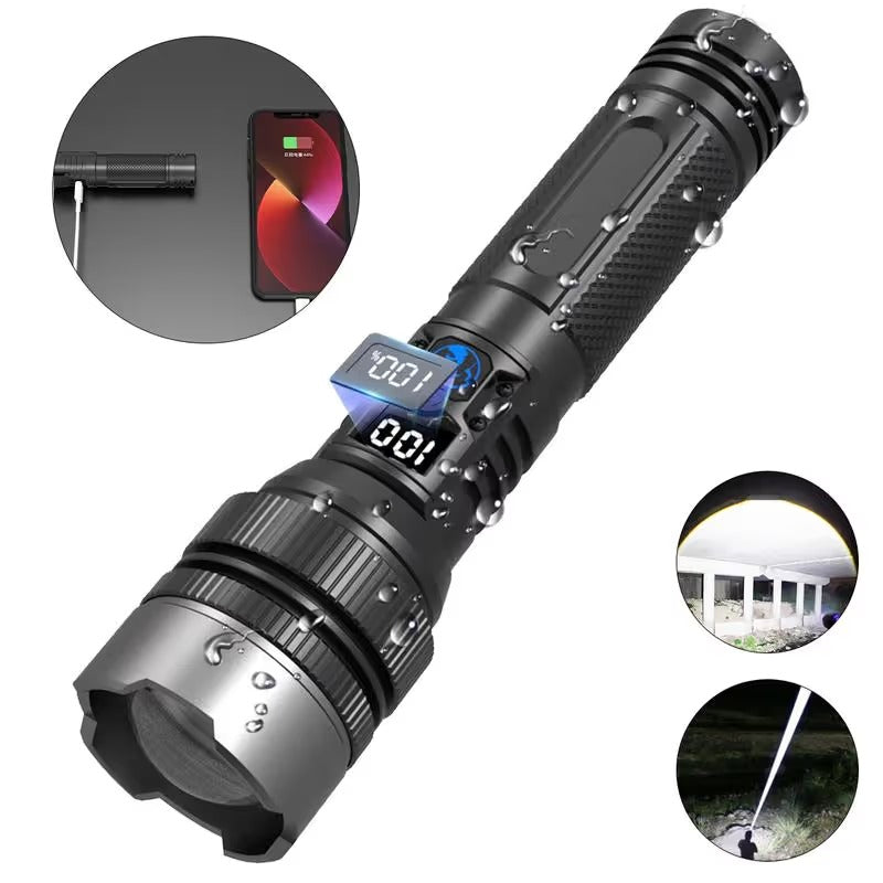 🔥High-power flashlight