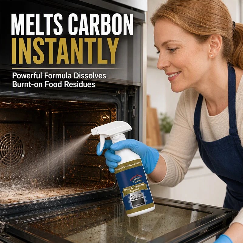 🔥HOT SALE🔥🌻Heavy Duty Oven & Cooktop Cleaner Spray