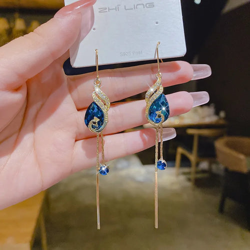 🔥Beautiful peacock earrings
