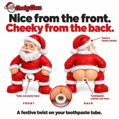 🎅 Funny Santa Toothpaste Dispenser — Bring a Playful Christmas Touch to Brushing Time 🪥