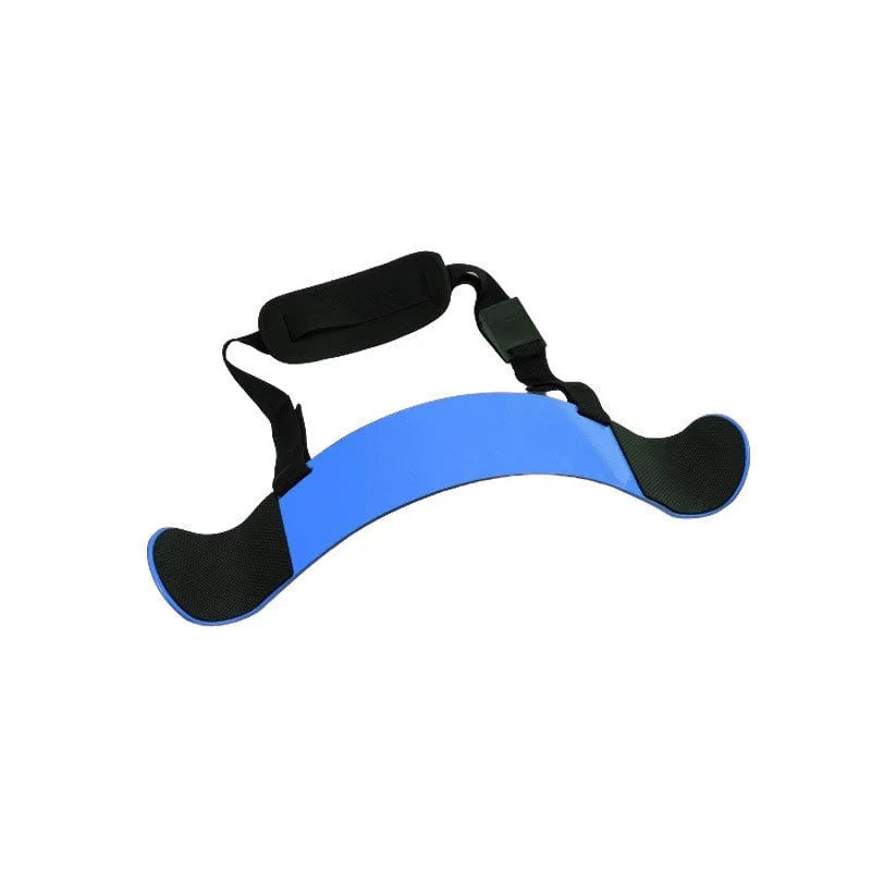 💪 Adjustable Aluminum Arm Blaster – Bicep Curl Isolation Trainer for Focused Arm Workouts