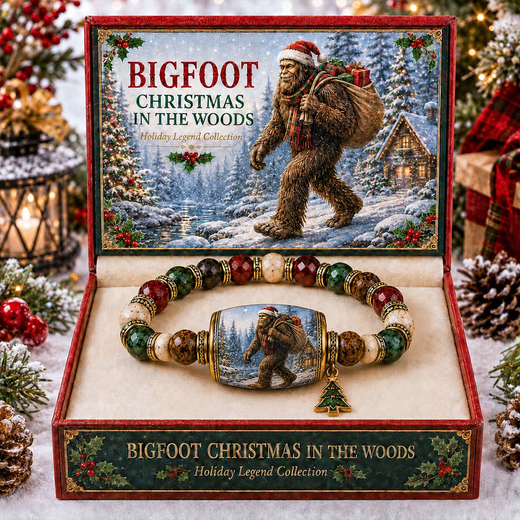 🎅 2026 Christmas Gift 50% Off--Bigfoot Legends Bracelet Gift Box