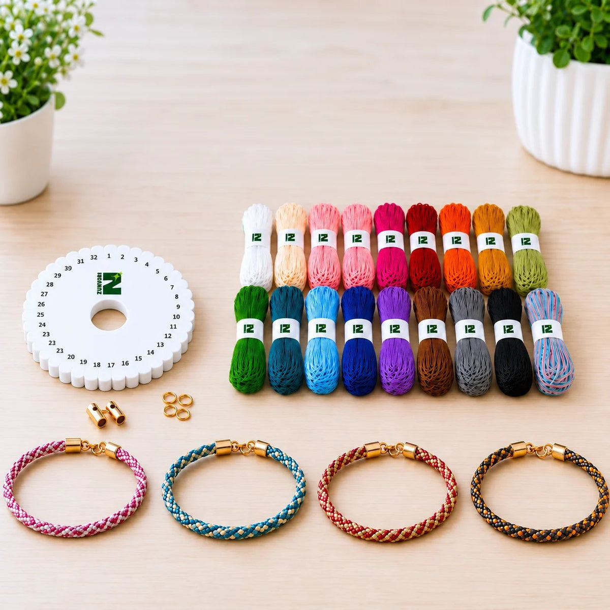 Bracelet Kit – Design Your Own Braided Friendship Bracelets