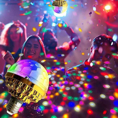 💃Enjoy a More Excited Christmas🔥 Colorful Rotating Disco Ball Light
