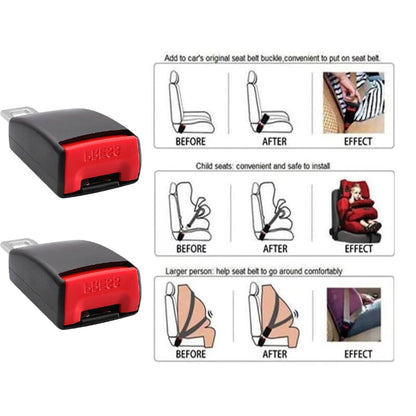 Car Seat Belt Buckle Extender 🚗 – Convenient Extension Clip