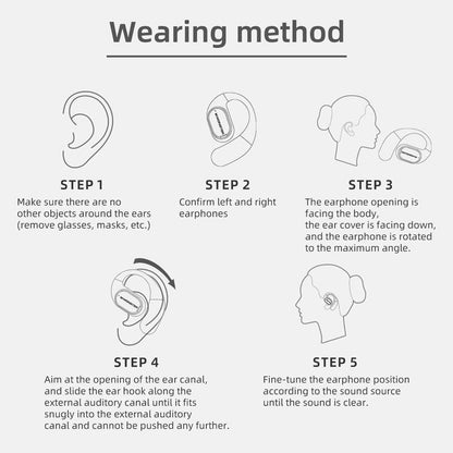 🔥M Ear Buds  - Headphones Bluetooth with Dual-Fold Design