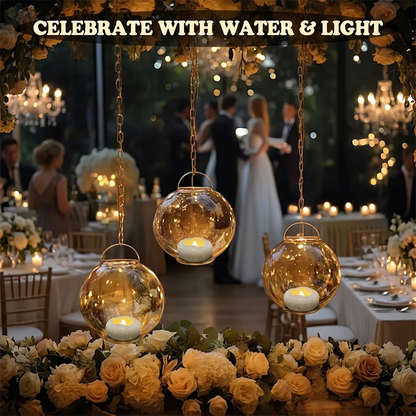 Floating LED Candles 🕯️ – Water-Activated Flameless Lights for Special Occasions