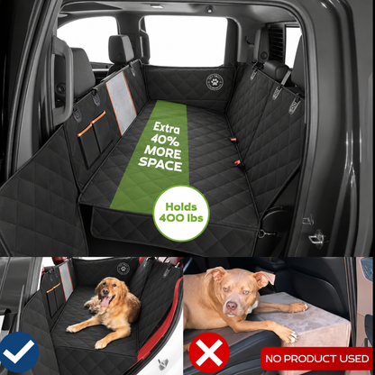 Hard Bottom Backseat Extenders for Dogs with Door Protection