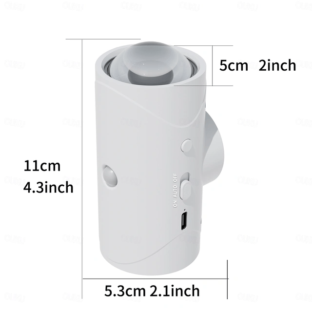 💡🌈Smart LED Motion Sensor Night Light – RGB Gradient Dimmable Wall Lamp