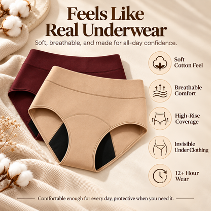 🌸💖100% Leak-Proof Underwear 4-pack