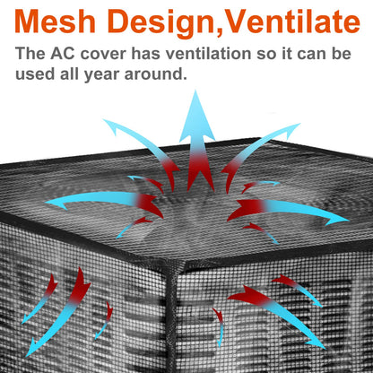 Air Conditioner Covers, AC Covers for Outside, 31.5" x 31.5" x 35.4"（80*80*90cm）
