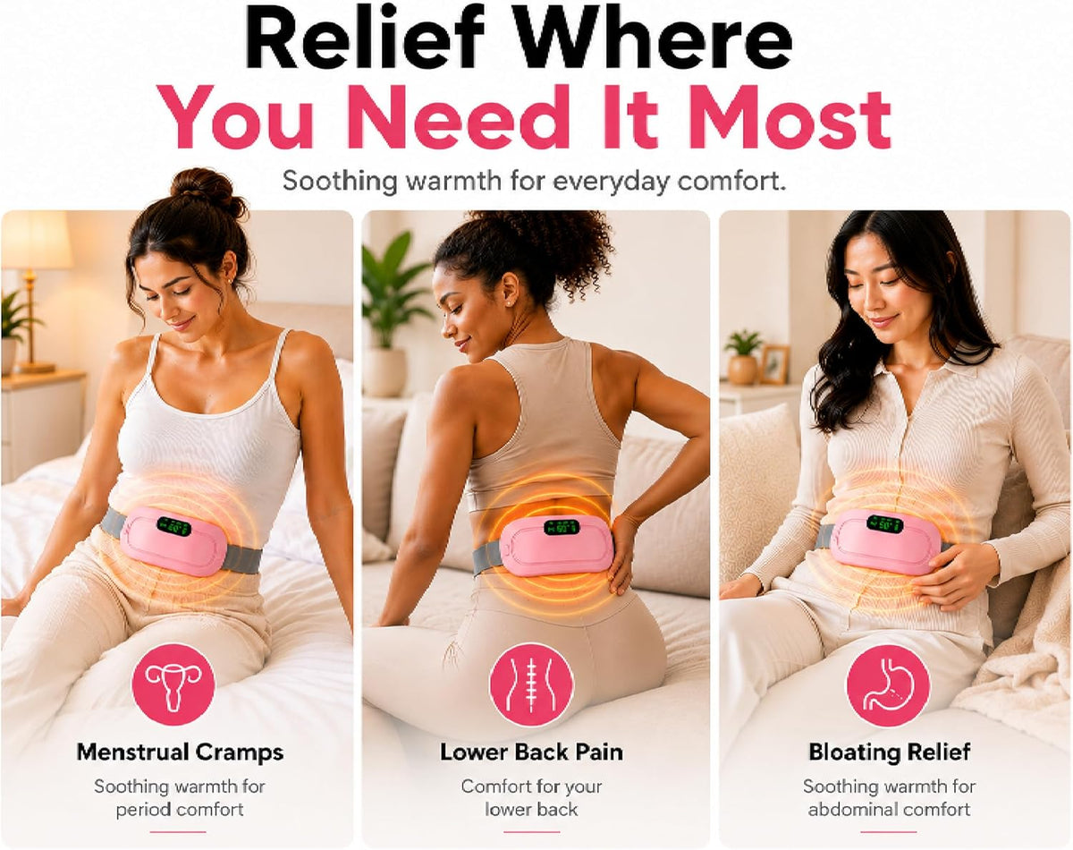 Wearable Heating and Massage Belt – product image