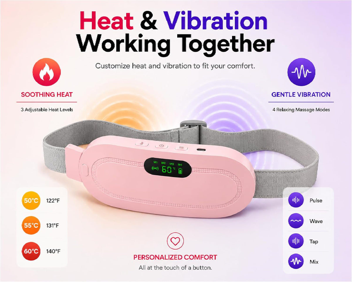 Wearable Heating and Massage Belt – product image