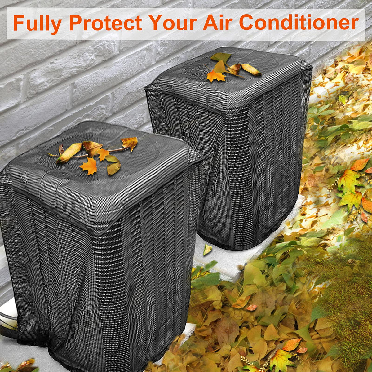 Air Conditioner Covers, AC Covers for Outside, 31.5" x 31.5" x 35.4"（80*80*90cm）
