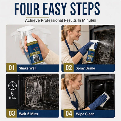 🔥HOT SALE🔥🌻Heavy Duty Oven & Cooktop Cleaner Spray