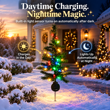 🎄LED-lit Christmas tree ornament