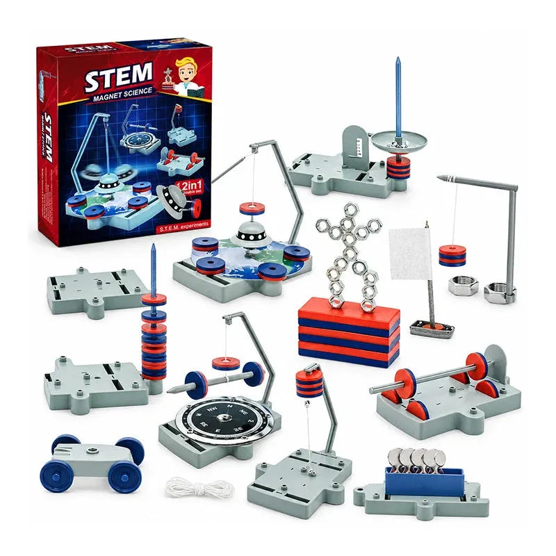 🧲12-in-1 Magnet Science Experiment Kit Educational Toy for Kids
