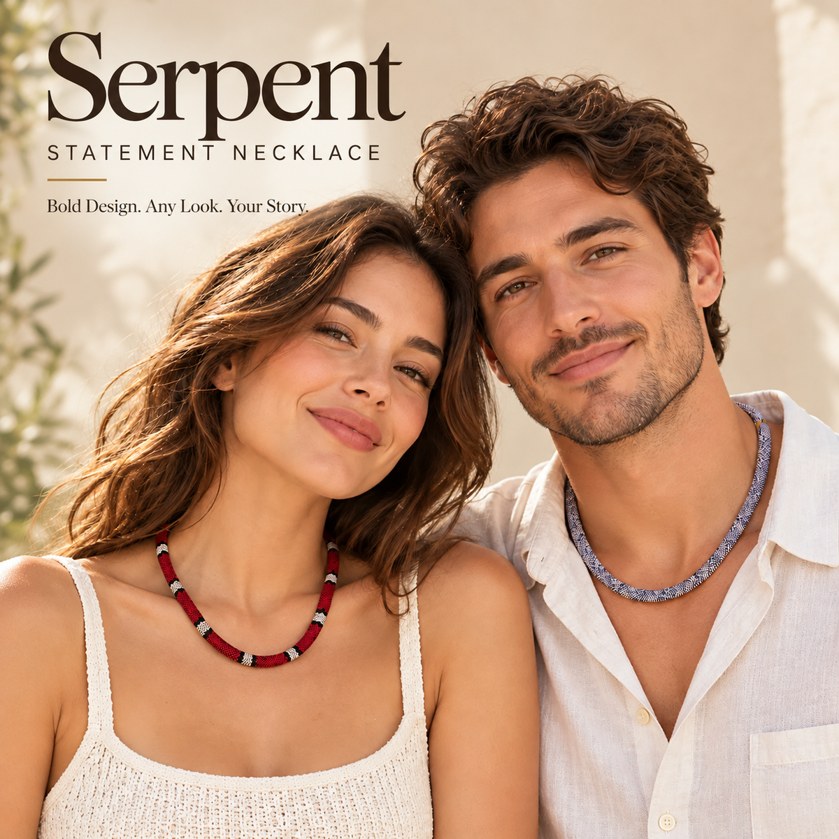 🔥🔥🔥 Last Day 50% OFF🐍Serpent Statement Necklace – A Symbol of Mystery & Power