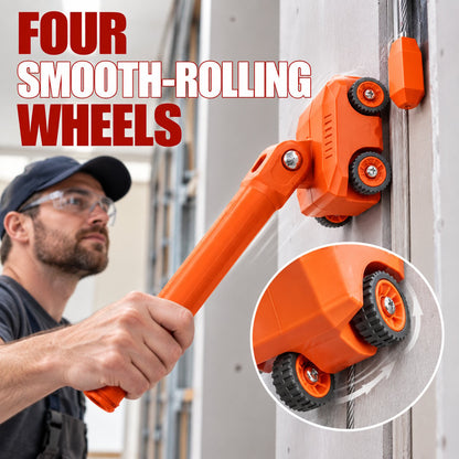 🧲 Magnetic Wire Puller with Wheels – Cable Fishing & Wall Wiring Installation Tool