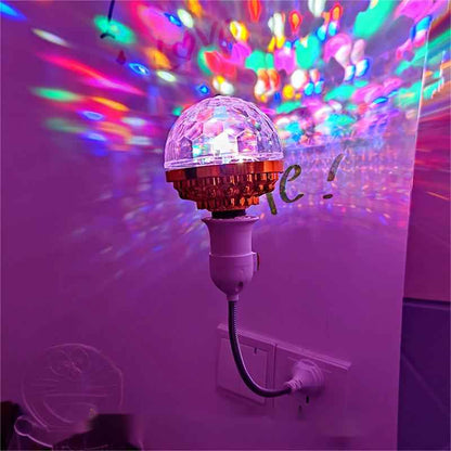 💃Enjoy a More Excited Christmas🔥 Colorful Rotating Disco Ball Light