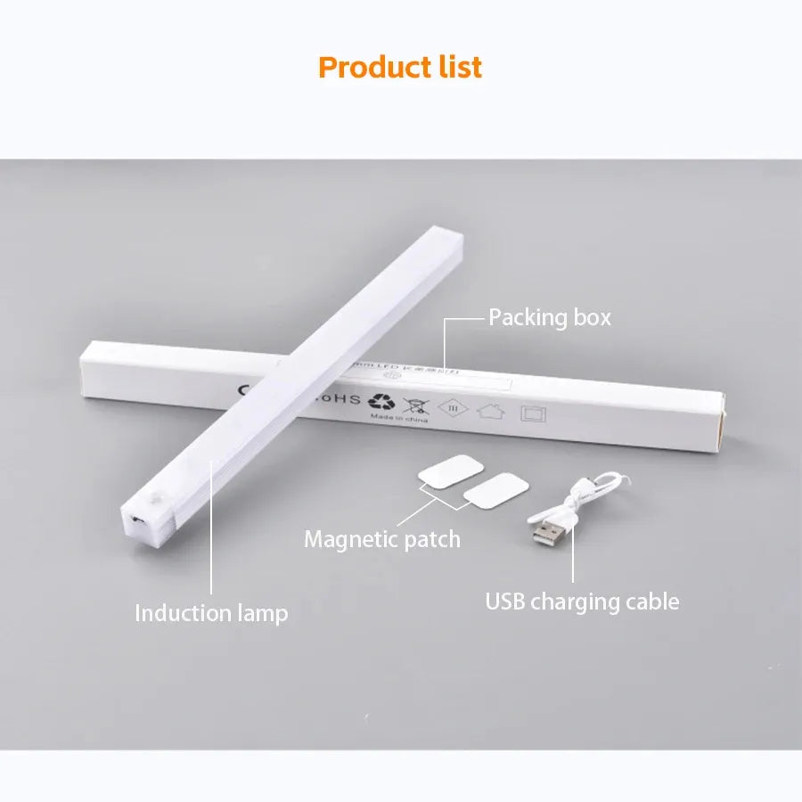 🔥💡 Punch-free Smart Sensor Magnetic Rechargeable LED Lights