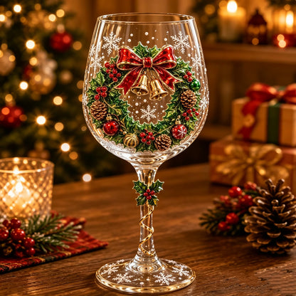 🔥Last Day Sale 50% OFF🔥🎁Christmas 3D Wine Glass Collection Gift Box Set✨