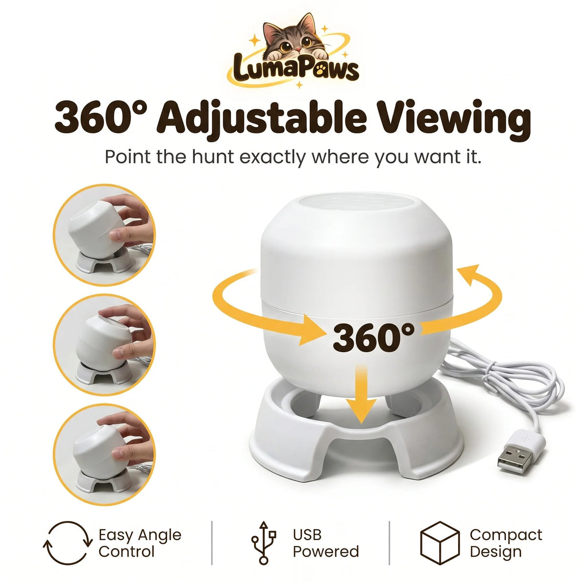 Rotating Cat Projector