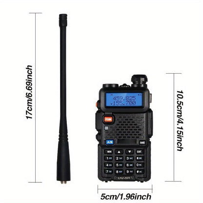 📻✨UV-5R Dual Band Ham Radio: Portable Handheld Two-Way Communication, Stay Connected Anywhere