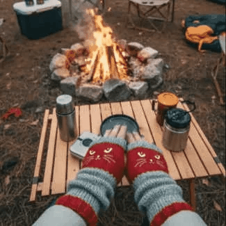 ❄️women’s Knitted Fingerless Gloves With Cute Cat – Cozy, Stylish & Practical Winter Hand Warmers 🐾