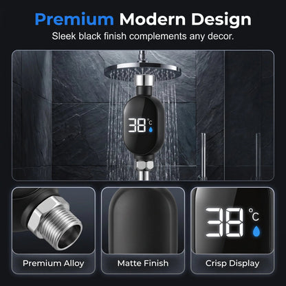 Intelligent Led Shower Thermometer