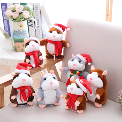 ✨Talking Hamster Plush – repeats whatever you say, auto head-shaking, hilarious fun for kids & adults.🎁