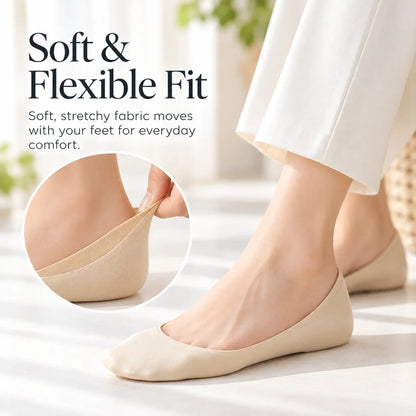 🧦 Cushioned No-Show Socks – Soft Padded Foot Liners