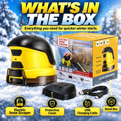 🔥 Cordless Electric Snow Scraper | Clear Frost & Ice in Seconds