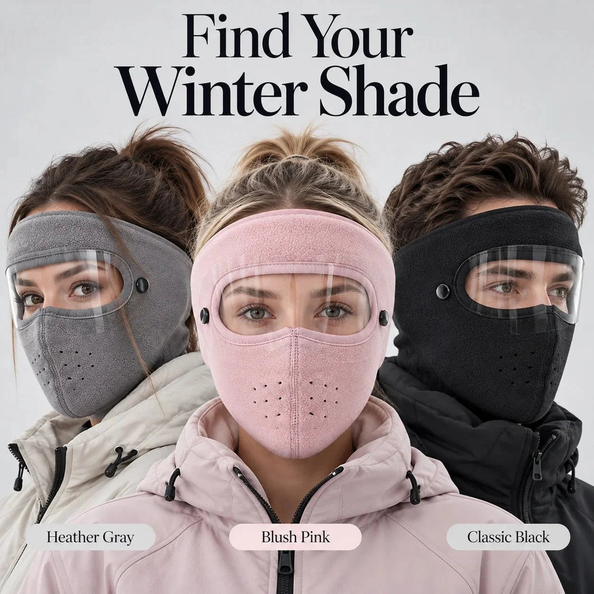 💥Buy 1, Get 1 Free ❄️ Winter Thermal Balaclava with Removable Shield