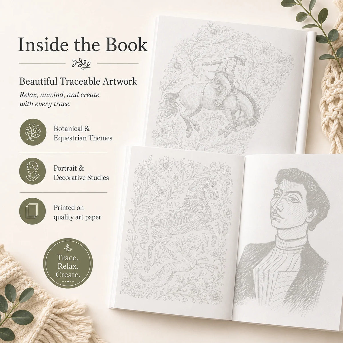 Beginner-Friendly 💕 Ink Tracing – A Relaxing Reverse Coloring Experience