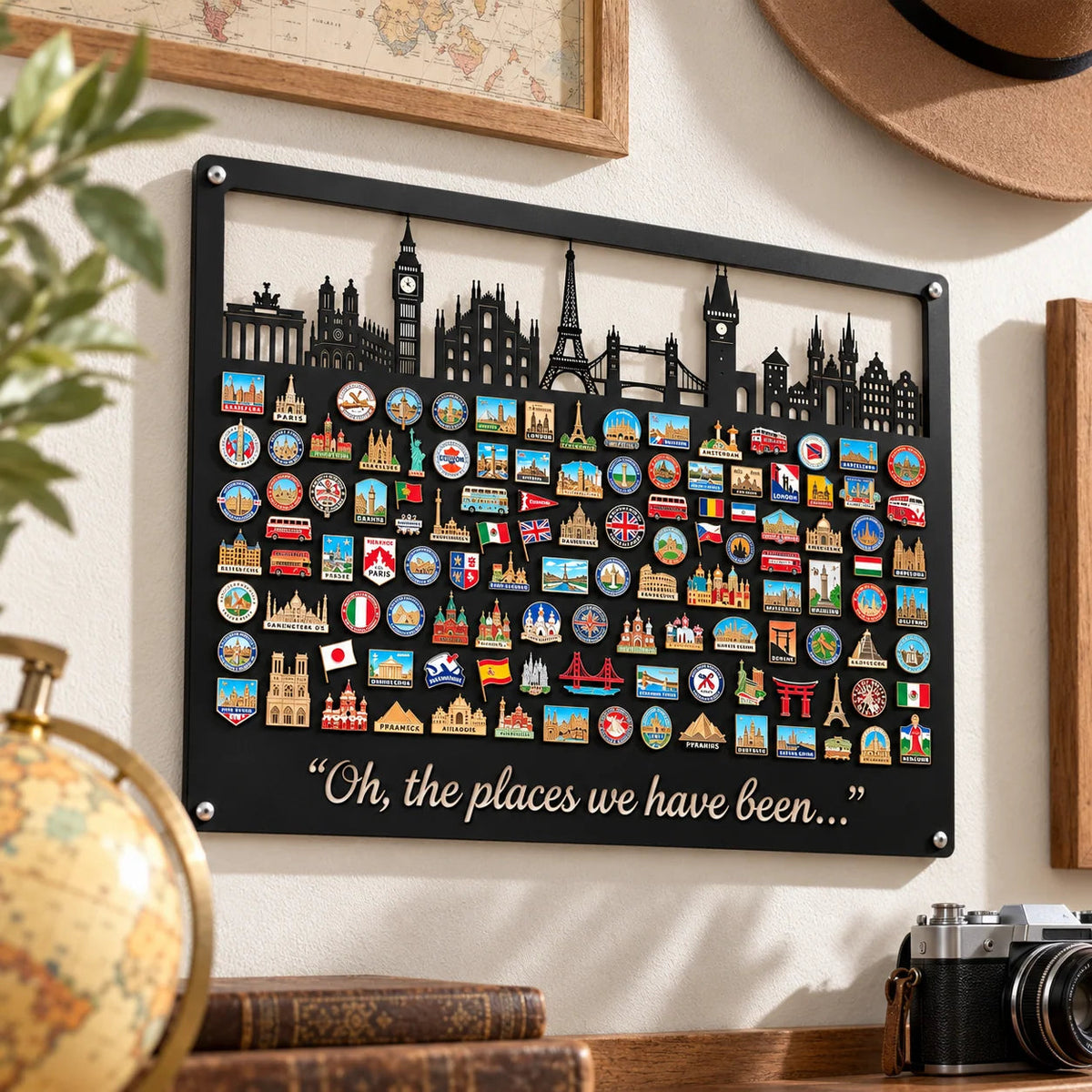 Travel Magnet Display Board