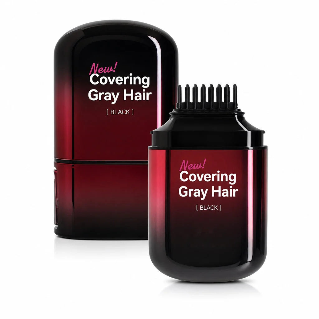 Unisex Temporary Hair Color Touch-Up Pen for Covering Gray Hair