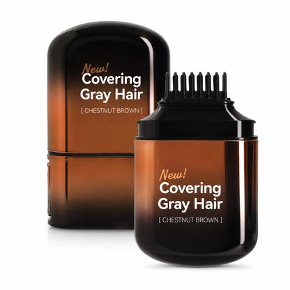 Unisex Temporary Hair Color Touch-Up Pen for Covering Gray Hair