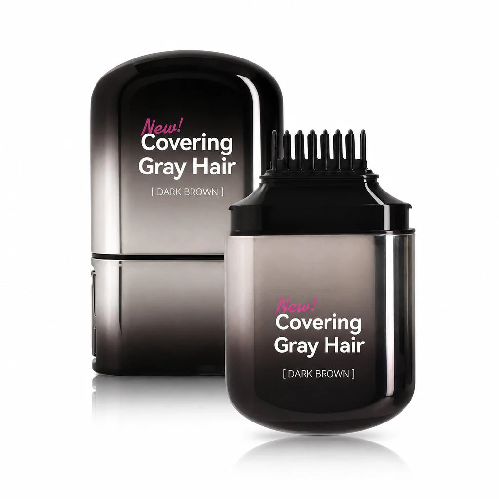 Unisex Temporary Hair Color Touch-Up Pen for Covering Gray Hair
