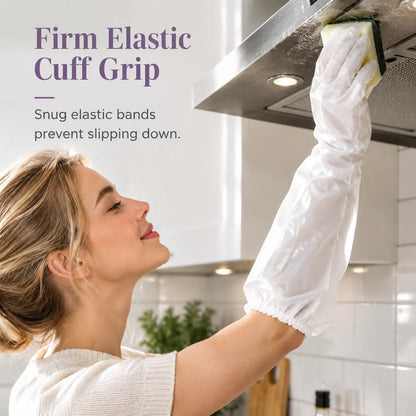 🧪 Chemical Safety 2026 | Disposable Long Gloves | Full Protection & Durable